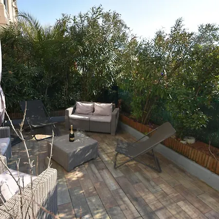 Apartmán Bourgeois 3ch, 2sdb, Terrasse 70m2, Palais A 400m