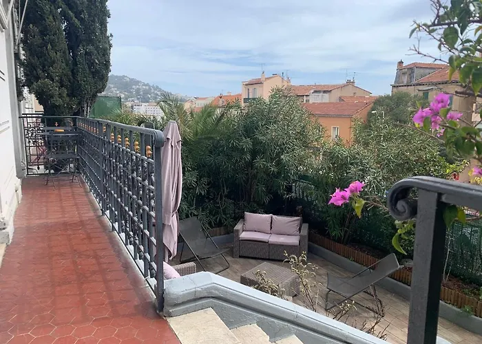 Apartmán Bourgeois 3ch, 2sdb, Terrasse 70m2, Palais A 400m Cannes